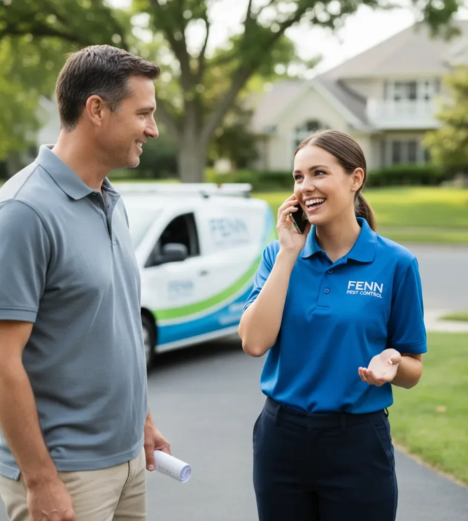 Fenn Pest Control customer support in Harshaw